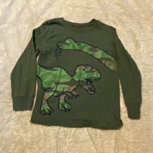 Boys Carter’s size 4T long sleeve dinosaur tee shirt